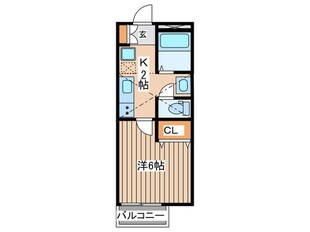 クレアフォーチュン畳屋丁の物件間取画像